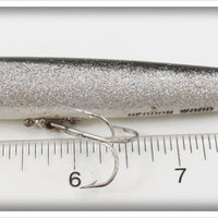 Heddon Black & Silver Wood Surface Cobra