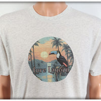 Lure Lagoon Toucan Logo Light Granite T-Shirt