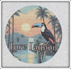 Lure Lagoon Toucan Logo Light Granite T-Shirt