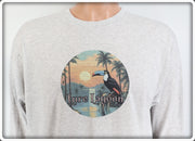 Lure Lagoon Toucan Logo Ash Gray Long Sleeve Shirt