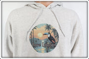 Lure Lagoon Toucan Logo Ash Gray Pullover Hoodie