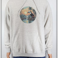 Lure Lagoon Toucan Logo Ash Gray Pullover Hoodie