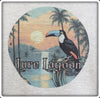 Lure Lagoon Toucan Logo Ash Gray Pullover Hoodie