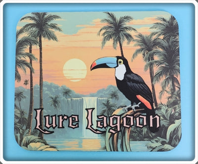 Lure Lagoon Toucan Logo Mouse Pad