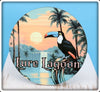 Lure Lagoon Toucan Logo Round Coaster