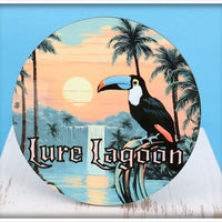 Lure Lagoon Toucan Logo Round Coaster