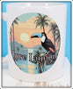 Lure Lagoon Toucan Logo White Mug