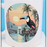 Lure Lagoon Toucan Logo White Mug