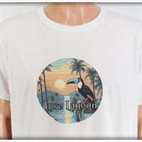 Lure Lagoon Toucan Logo Crisp White T-Shirt