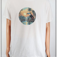 Lure Lagoon Toucan Logo Crisp White T-Shirt