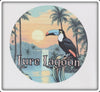 Lure Lagoon Toucan Logo Crisp White T-Shirt