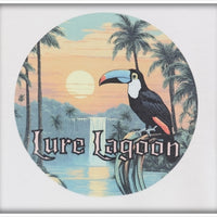 Lure Lagoon Toucan Logo Crisp White T-Shirt