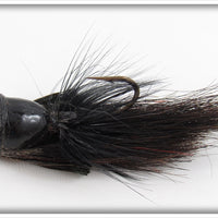 Heddon Black Ozark Ripley Bass Bug