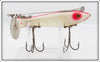 Vintage Heddon Red & White Dowagiac Spook Lure