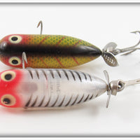 Heddon Perch & Silver Shore Tiny Torpedo Pair