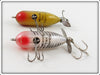 Heddon Perch & Silver Shore Tiny Torpedo Pair