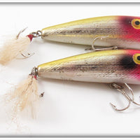 Vintage Rebel Chrome & Yellow Pop R Lure Pair