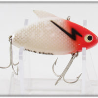 Vintage Heddon Red & White Super Sonic Lure