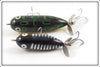 Heddon Bullfrog Baby Torpedo & Black Shore Tiny Torpedo Pair