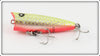 Vintage Heddon Yellow Dace Shiner Tiny Chugger Lure