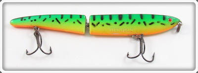 Vintage Heddon Fluorescent Green Crawdad Zara Gossa Lure