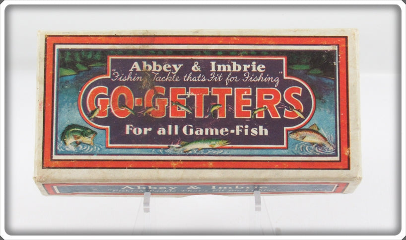 Vintage Abbey & Imbrie Go Getters Empty Lure Box