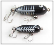 Heddon Black Shore Tiny Torpedo & Teeny Torpedo Lure Pair