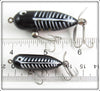 Heddon Black Shore Tiny Torpedo & Teeny Torpedo Pair