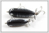 Heddon Black Shore Tiny Torpedo & Teeny Torpedo Pair