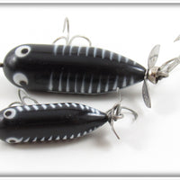 Heddon Black Shore Tiny Torpedo & Teeny Torpedo Pair