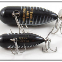 Heddon Black Shore Tiny Torpedo & Teeny Torpedo Pair