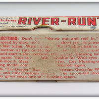 Heddon Dace River Runt Spook Sinker Empty Box