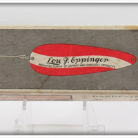 Vintage Lou Eppinger Dardevle No. 16 Empty Lure Box
