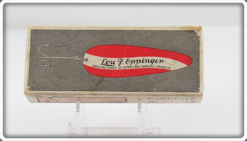 Vintage Lou Eppinger Dardevle No. 16 Empty Lure Box