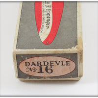 Lou Eppinger Dardevle No. 16 Empty Box