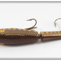 L&S Bait Co Brown & Gold Scale Opaque Eyes Bass Master