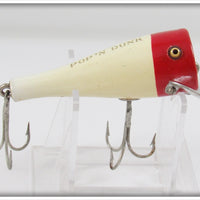 Creek Chub Red Head White Pop N Dunk