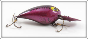 Vintage Cordell Purple & Black Wiggle O Lure