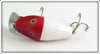 Heddon Red Head White Midget Digit