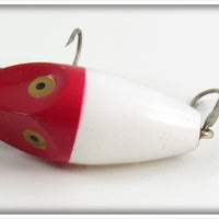 Heddon Red Head White Midget Digit