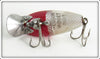 Heddon Red Head White Midget Digit