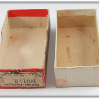 Heddon Red Head White No Snag River Runt Empty Box