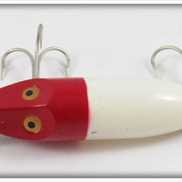 Heddon Red Head White River Runt In Box