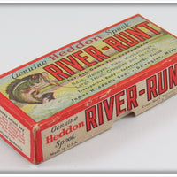 Heddon Red Head White River Runt In Box