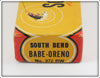 South Bend Red Arrowhead White Babe Oreno In Box