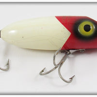 Vintage South Bend Red Arrowhead White Babe Oreno Lure