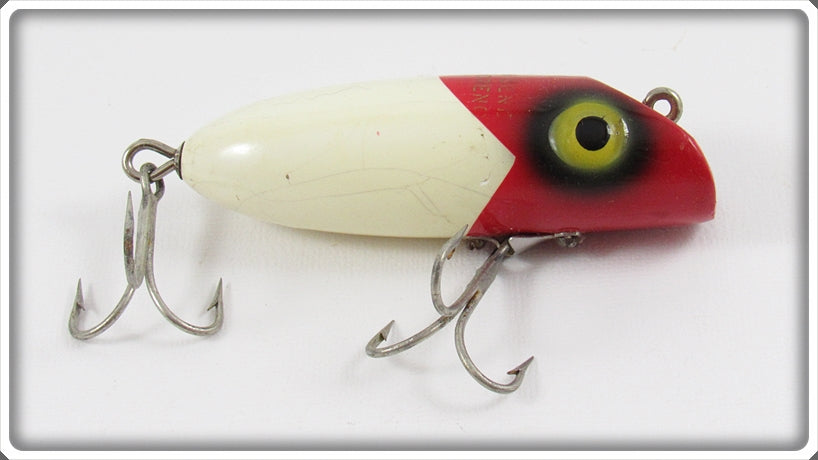 Vintage South Bend Red Arrowhead White Babe Oreno Lure