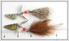 Heddon Shad & Pike Scale Saint Spinner Pair