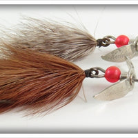 Heddon Shad & Pike Scale Saint Spinner Pair