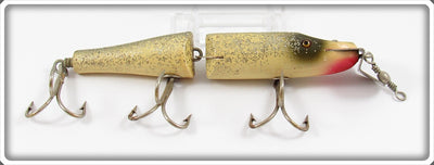 Vintage Creek Chub Silver Flash Jointed Husky Pikie Lure